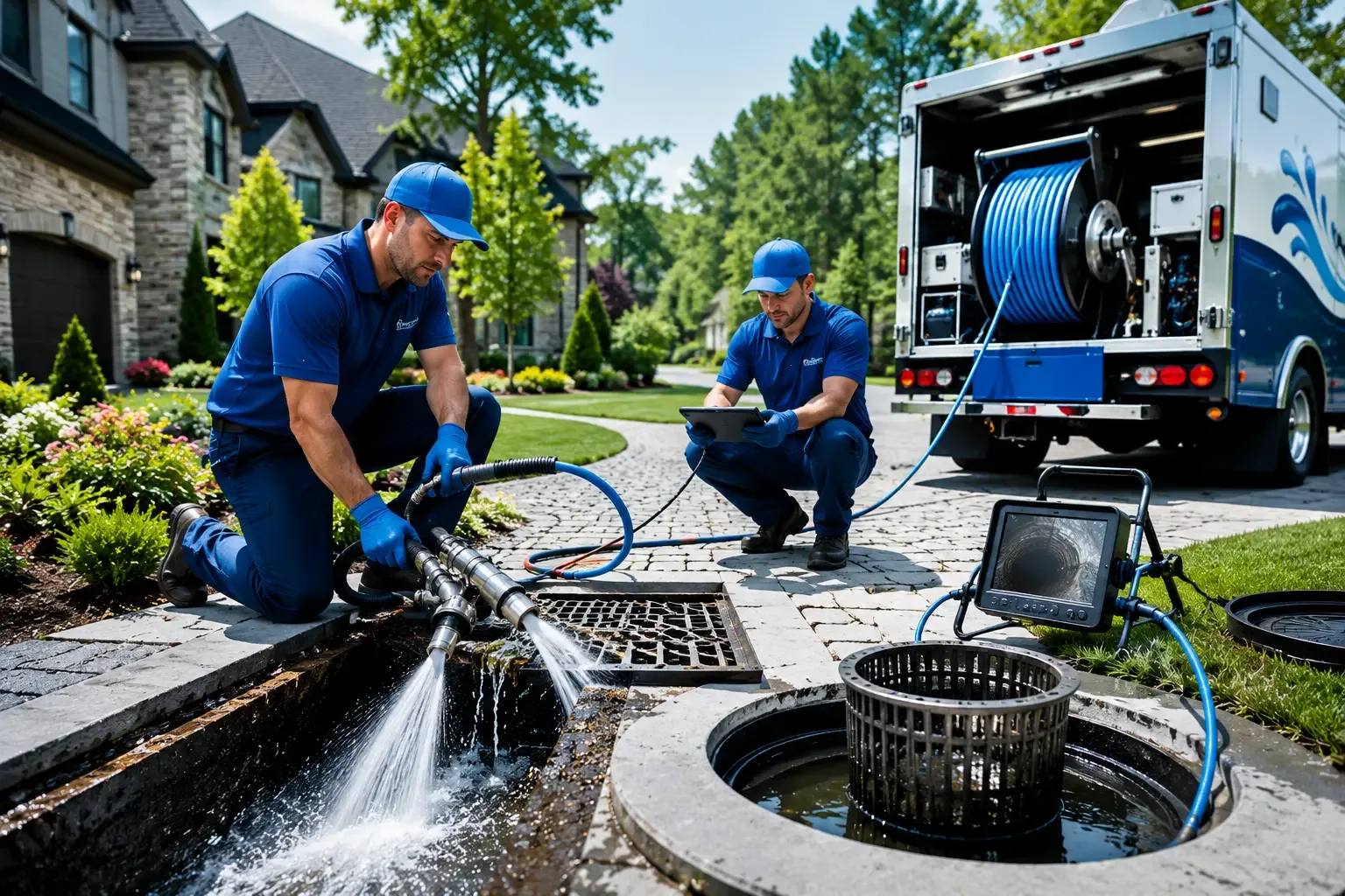 Local outdoor drain cleaning professionals in Fountain Valley, CA